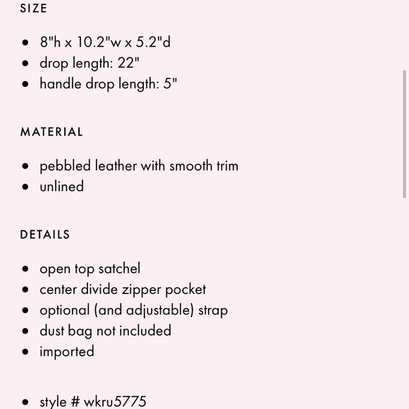 Kate Spade Small Tote - Picture 5 of 5